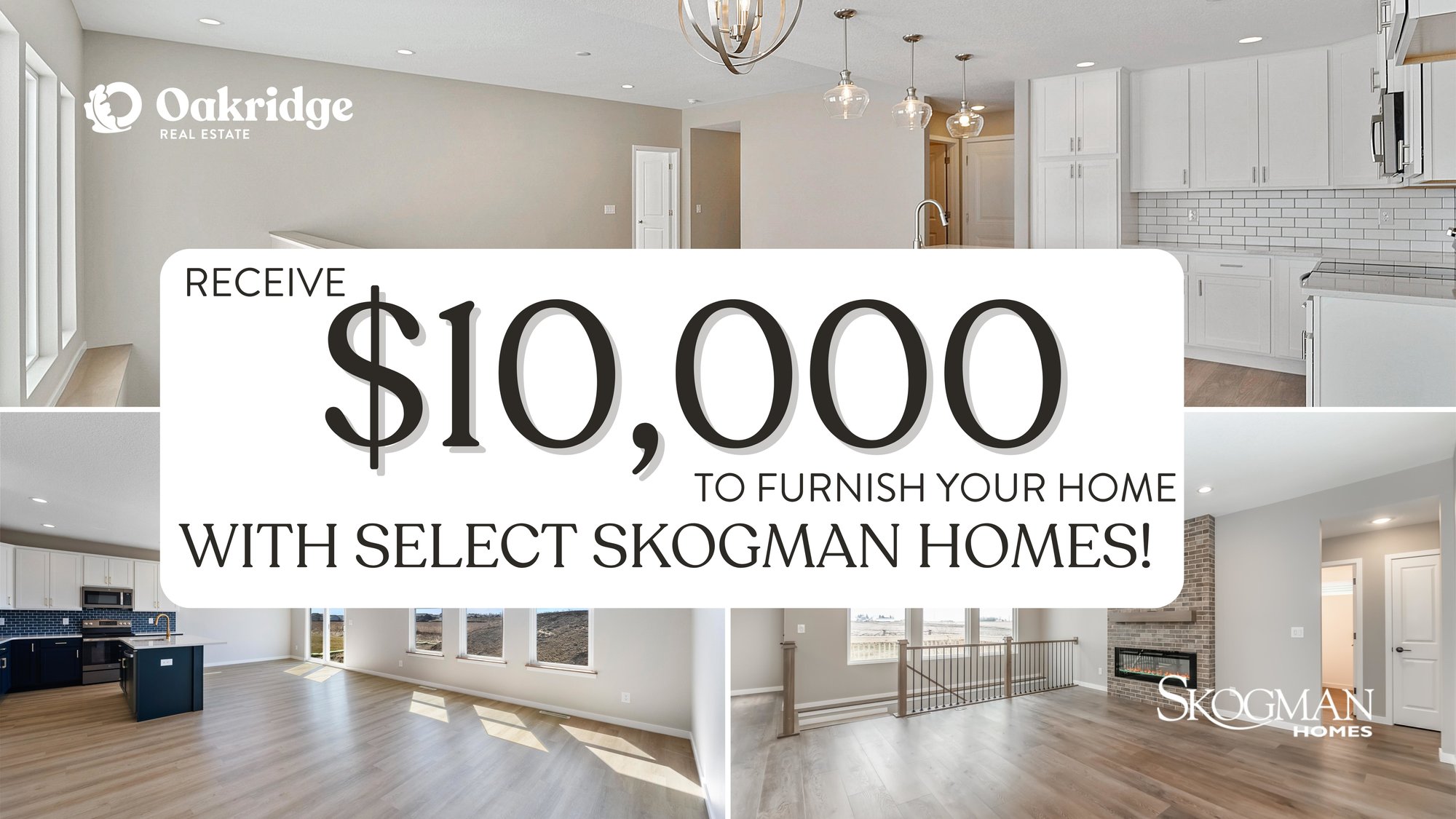 Skomgan Homes Cedar Valley Offer $10K in Free Furniture with Select Home